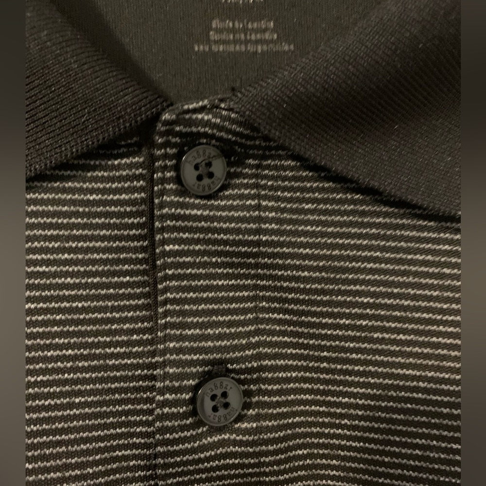 Haggar Dark Brown Polo Shirt XL Classic Style - Picture 5 of 8